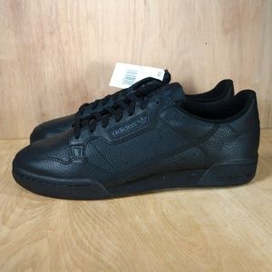 NEW Adidas Continental 80 Originals Triple Black